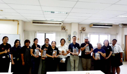 ภาพกิจกรรมการอบรมหลักสูตร “หมูฝอยและหมูหยอง”