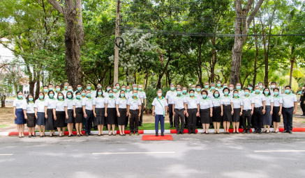 กรมสมเด็จพระเทพฯ ทรงปลูกต้นไม้ร่วมกับคณะบุคคล มหาวิทยาลัยเกษตรศาสตร์ เนื่องในเทศกาลวันเข้าพรรษา ประจำปี 2567