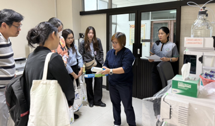 ภาพกิจกรรมการอบรมหลักสูตร "เทคนิคการตรวจสอบปริมาณกรดอะมิโนและคุณภาพโปรตีนในอาหาร"