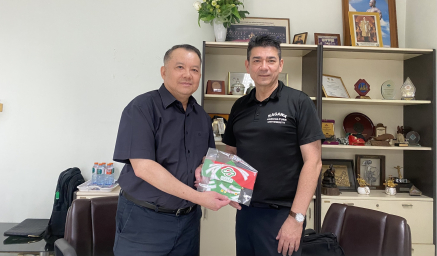 Kagawa University ประชุมหารือการพัฒนากิจกรรมทางวิชาการและเข้าเยี่ยมชม ศูนย์บริการประกันคุณภาพอาหาร (FQA) โรงงานผลิต 1 และ 2 และห้องจำหน่ายผลิตภัณฑ์ ณ สถาบันค้นคว้าและพัฒนาผลิตภัณฑ์อาหาร